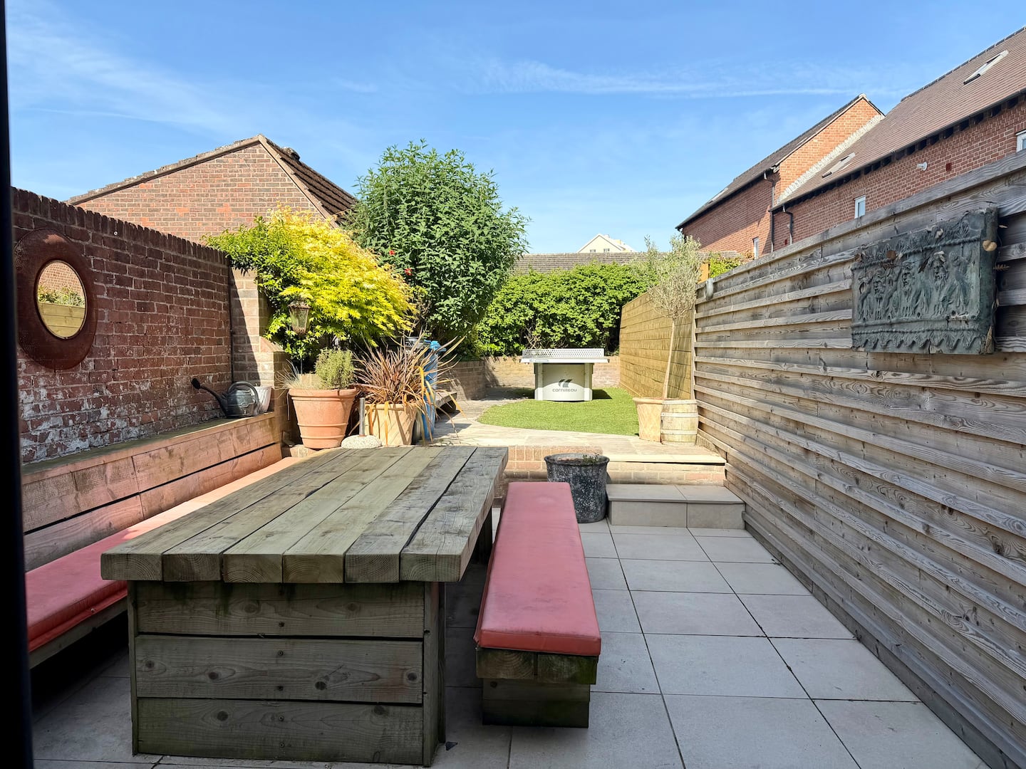 Private courtyard